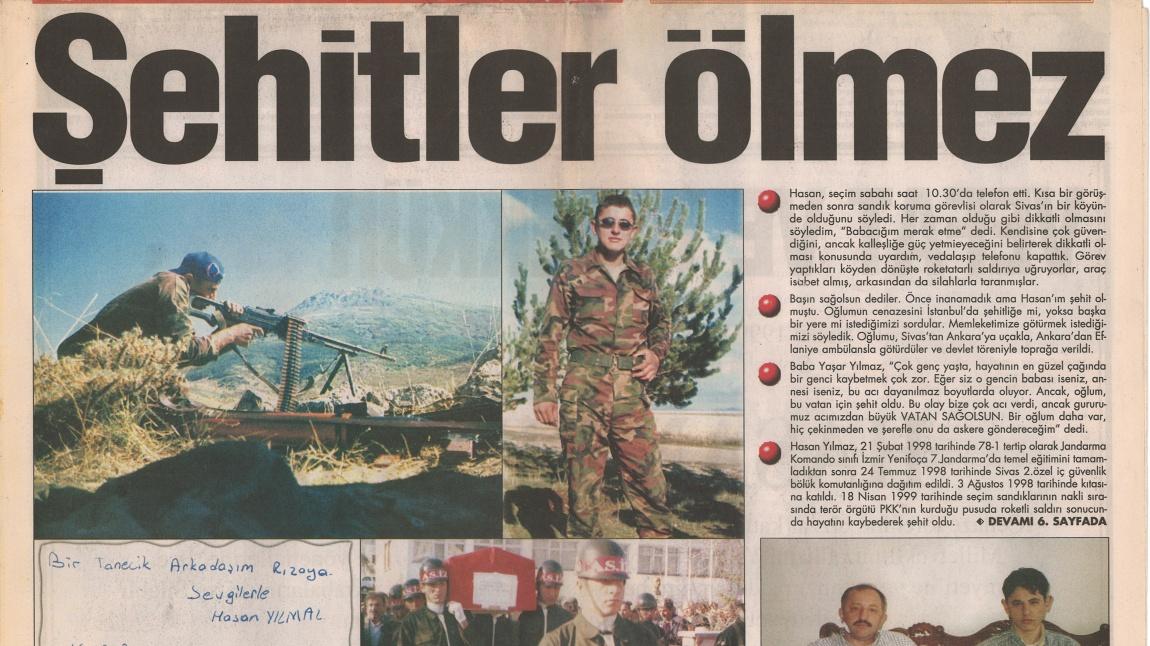 ŞEHİT HASAN YILMAZ